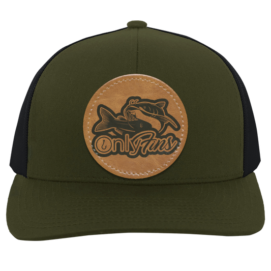 Only Fins Catfish Men's Trucker Snap-Back  Hat