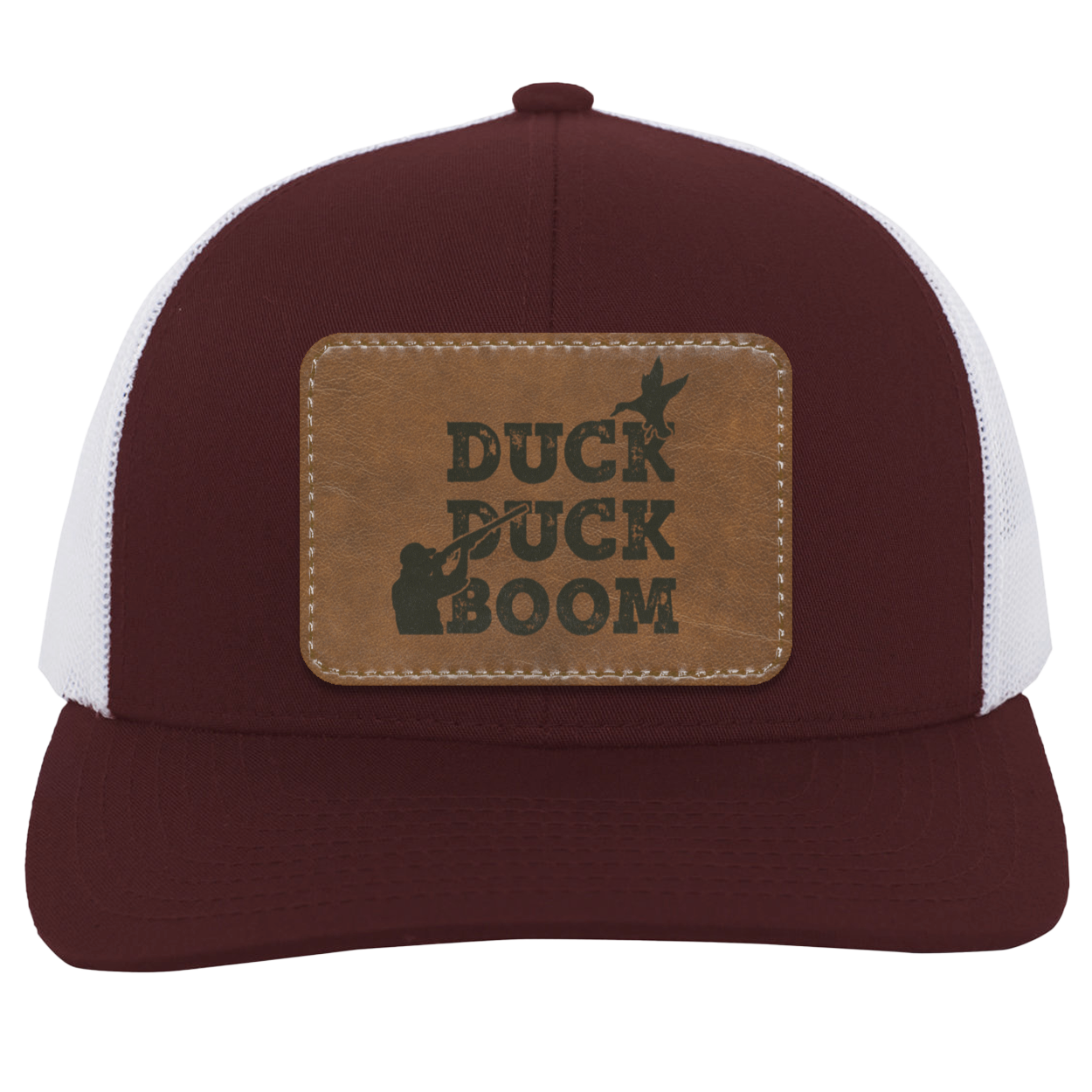 Duck Duck Boom Duck Hunting Men's Trucker Snap-Back Hat