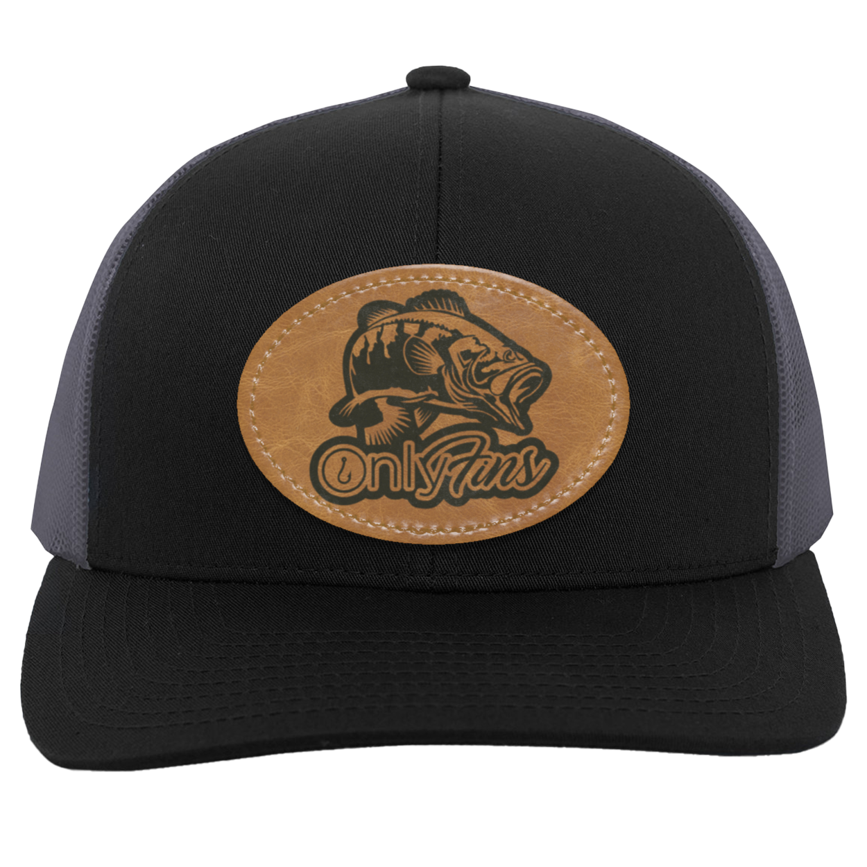 Only Fins Bass Fish Men's Trucker Snap-Back