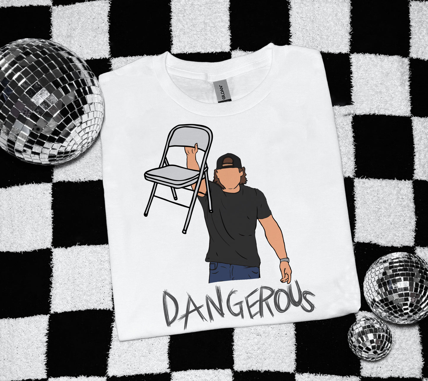 Dangerous Morgan Wallen Chair Unisex Graphic Tee