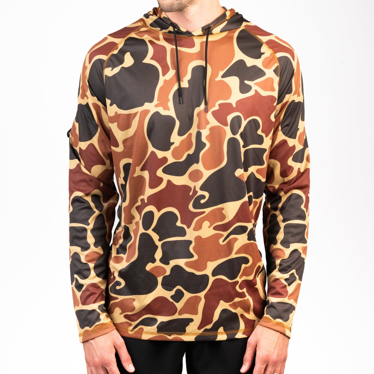 Men's Old School Camo Performance Hoodies