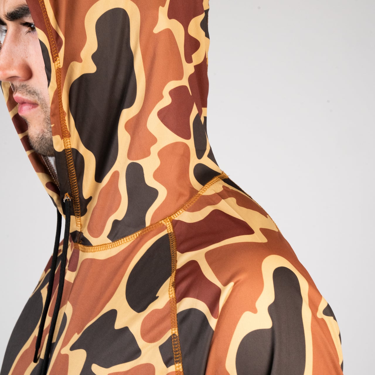 Men's Old School Camo Performance Hoodies