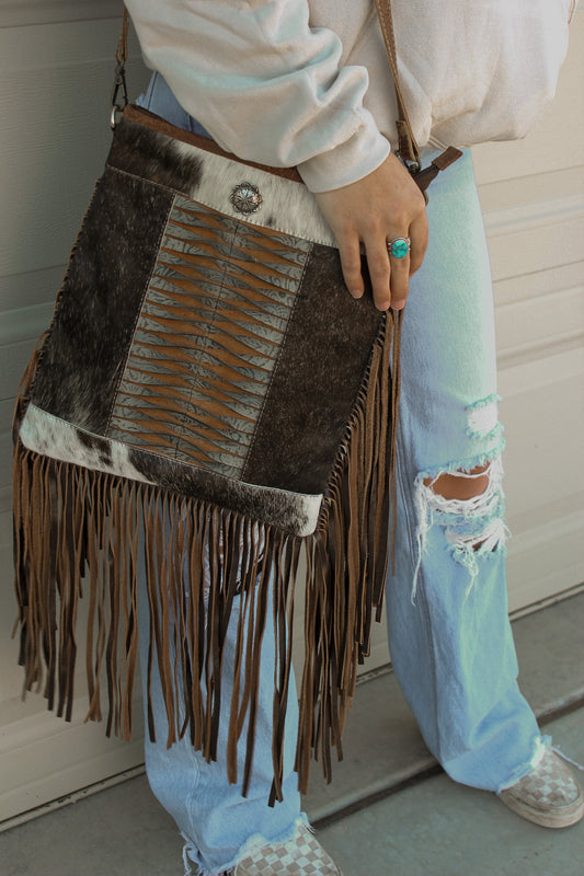 Harley Fringe Western Purse