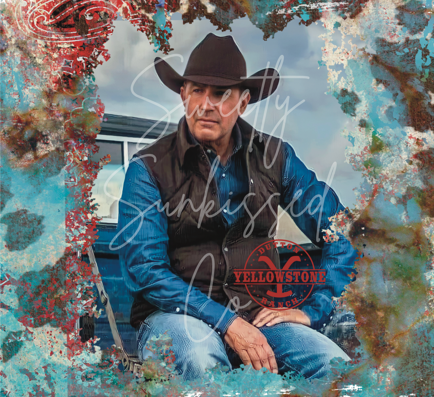 John Dutton Yellowstone Tumbler Digital Download PNG