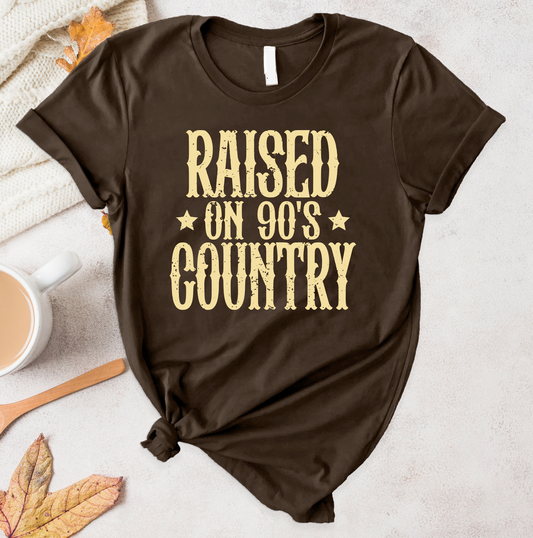 Raised on 90s Country Women's Graphic Tee