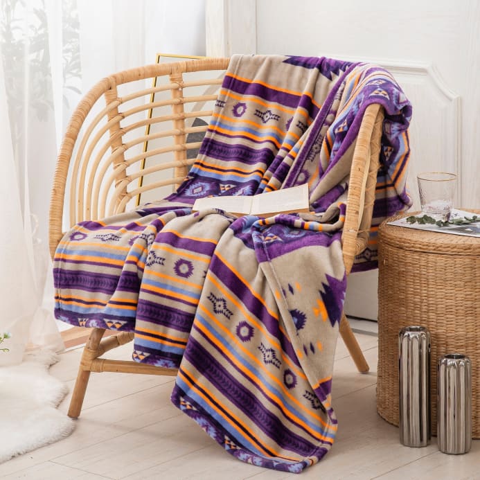 Stella Aztec Western Throw Blanket