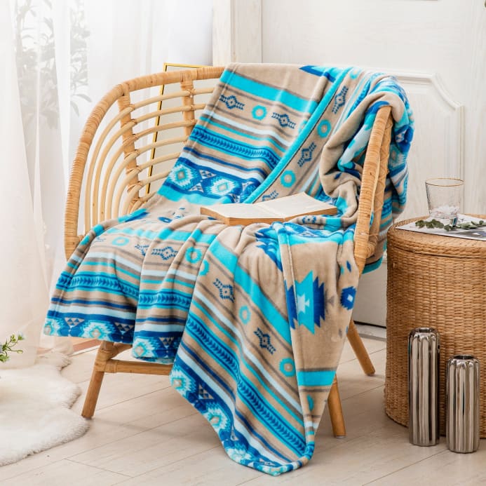 Stella Aztec Western Throw Blanket